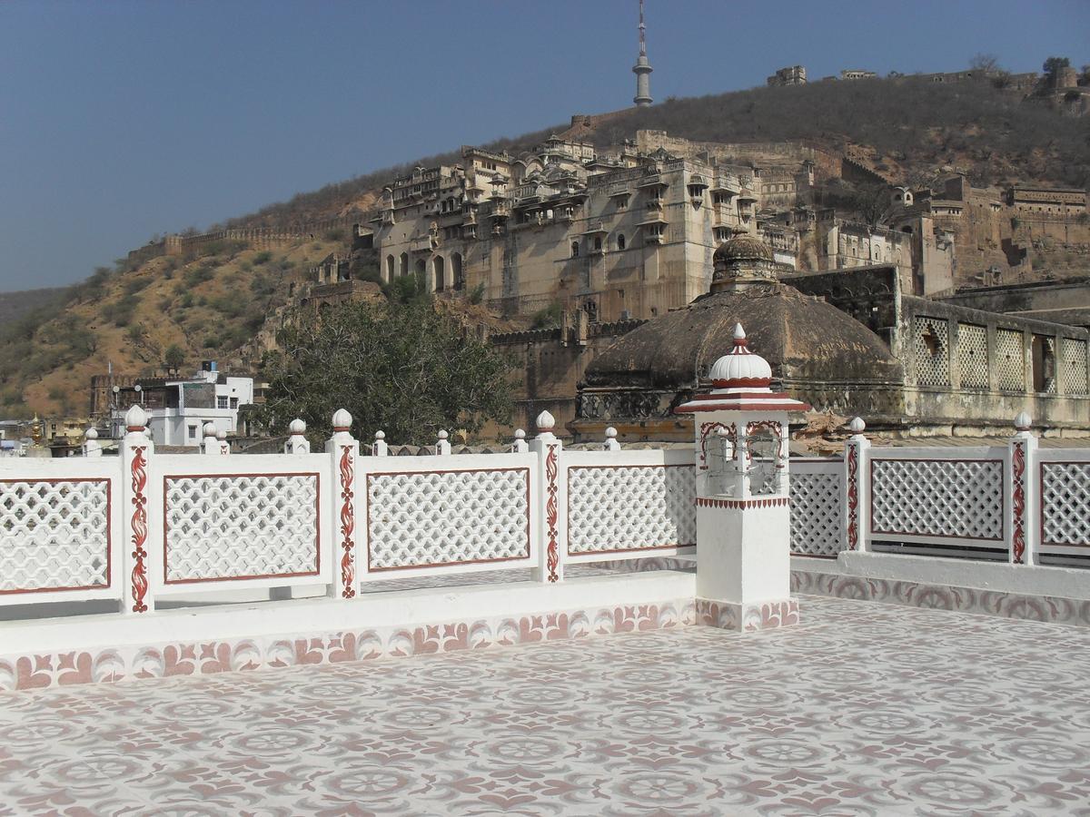 Haveli Taragarh Palace Būndi Exteriör bild