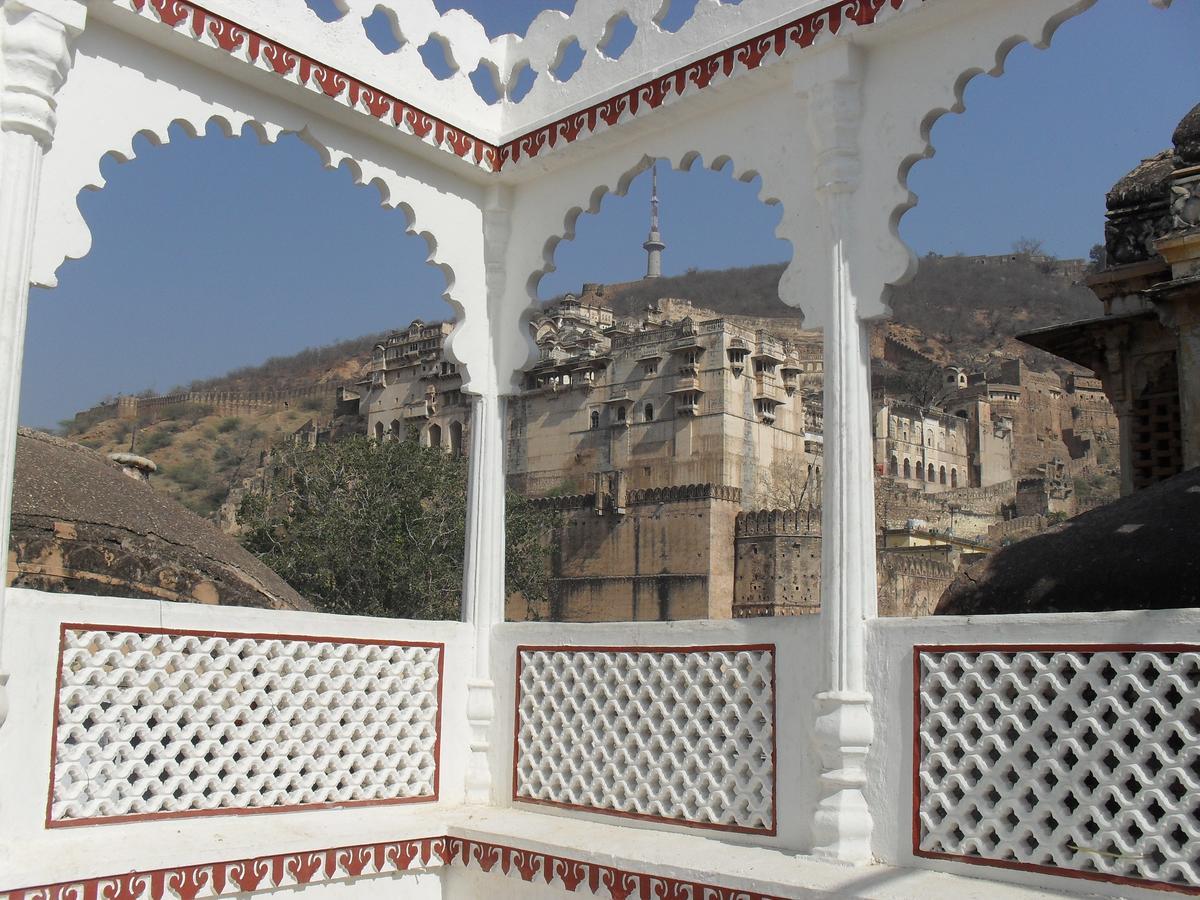 Haveli Taragarh Palace Būndi Exteriör bild