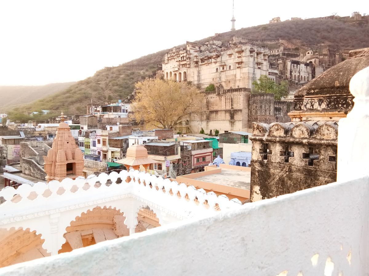 Haveli Taragarh Palace Būndi Exteriör bild