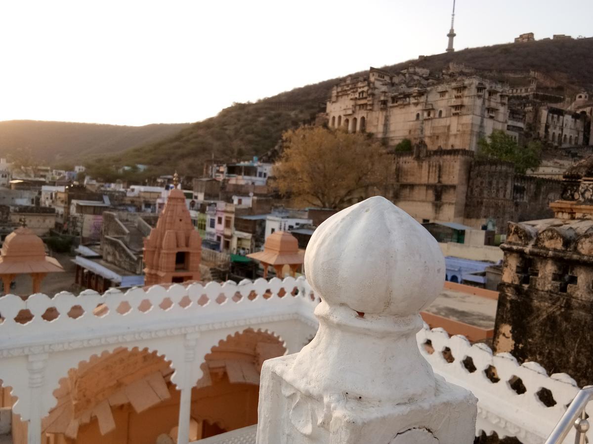 Haveli Taragarh Palace Būndi Exteriör bild