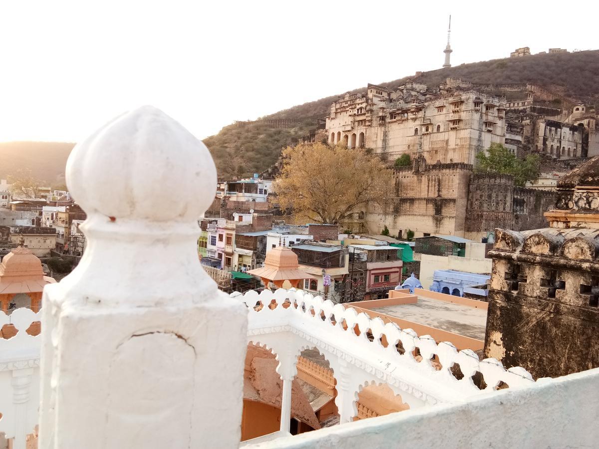 Haveli Taragarh Palace Būndi Exteriör bild